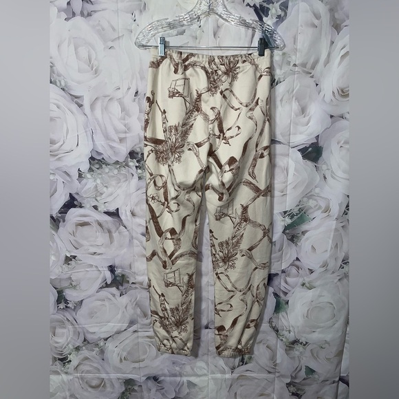 Air Jordan Womens Brooklyn Jogger Pants  All Over Print FZ2237-010 Brown  Sz XS​ - Picture 5 of 7